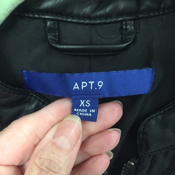 Apt 9 faux leather jacket - Picture 6 of 14